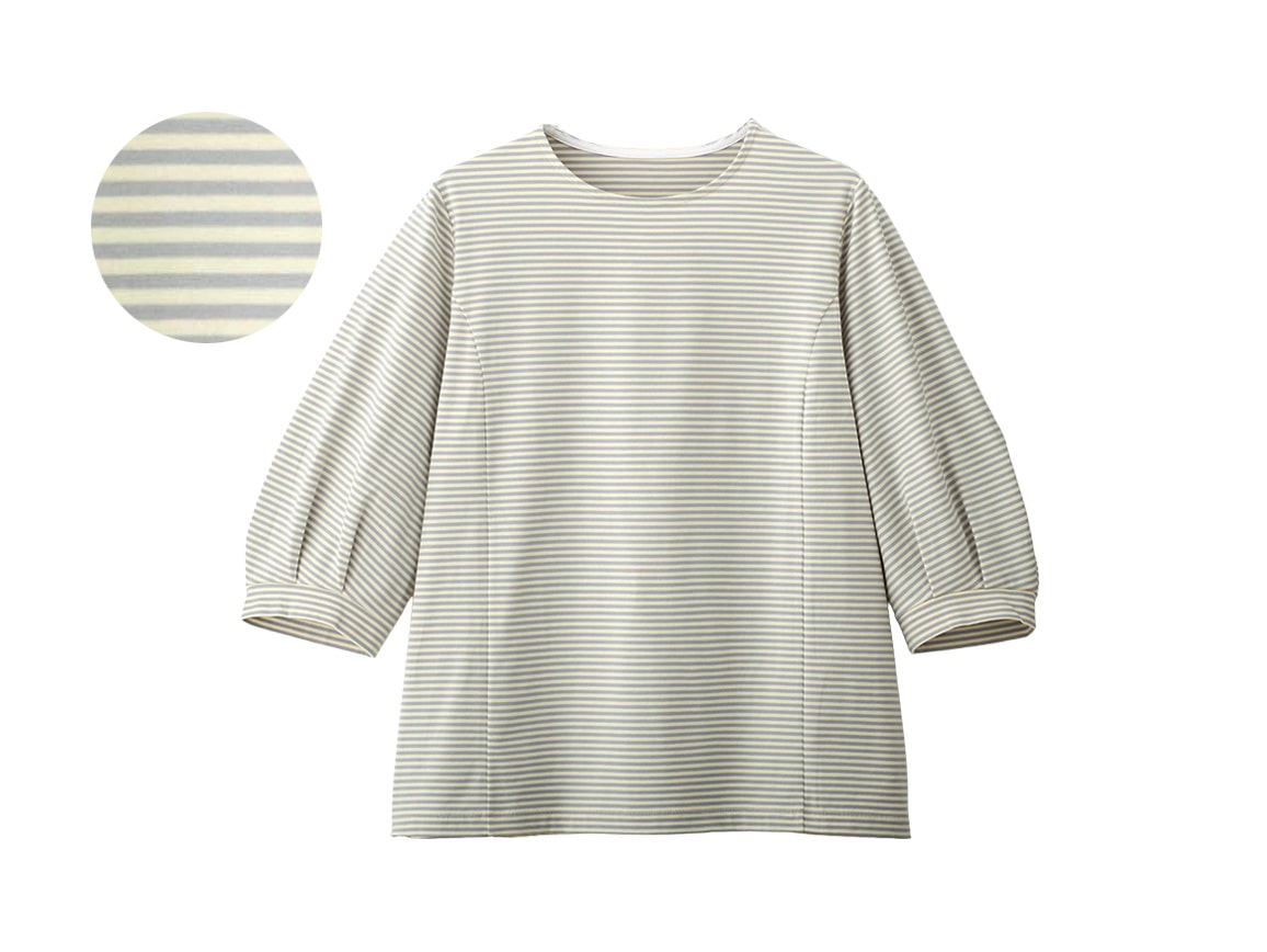 オーガニックコットンプルオーバー(パフスリーブ) オーガニックコットンプルオーバー(パフスリーブ)