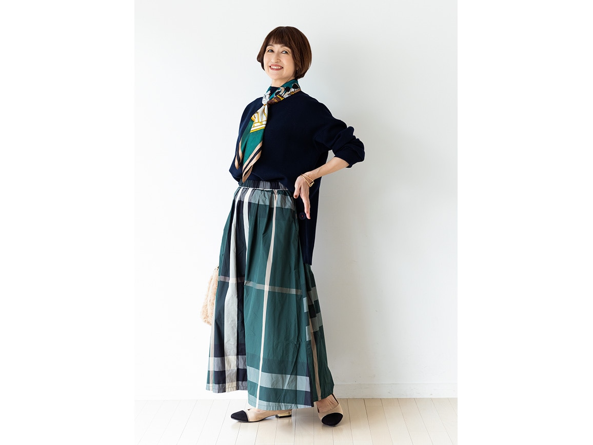 マリン風ゆったりセーター マリン風ゆったりセーター