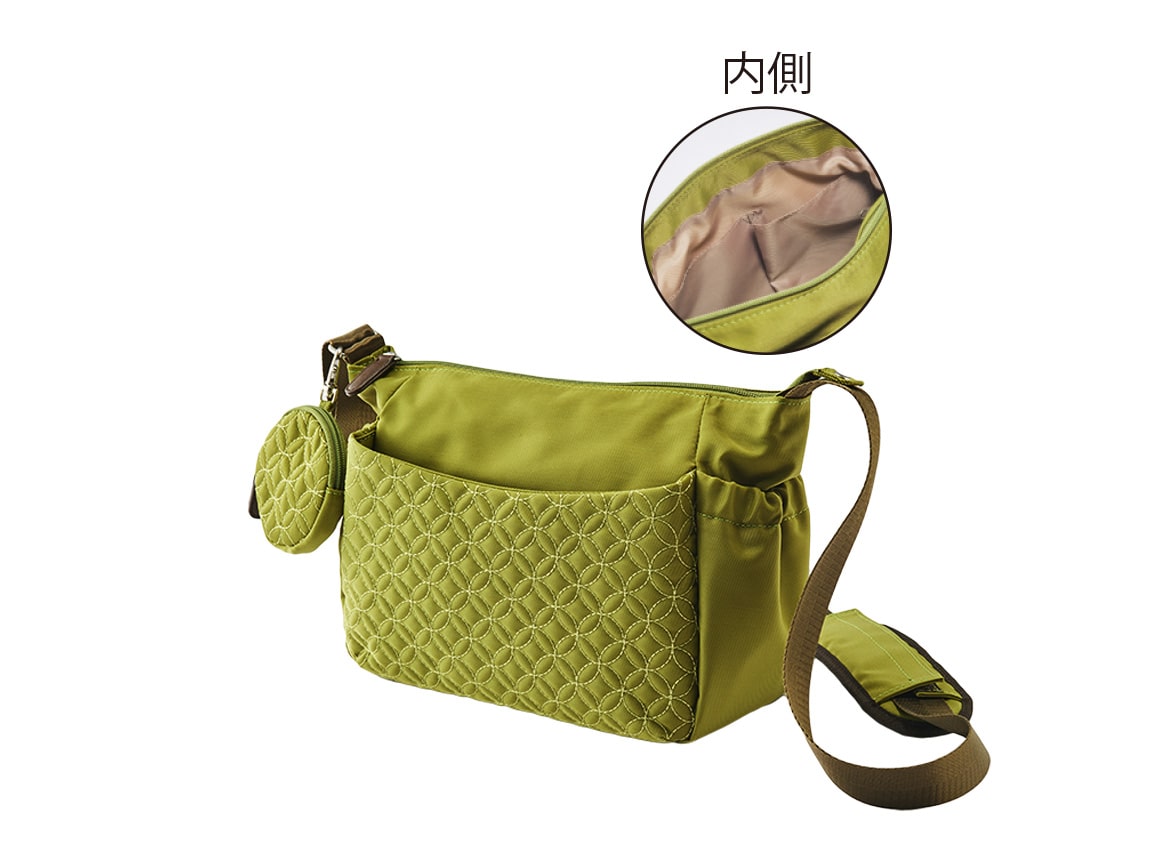 ハルメク読者と考えた トラベルショルダーバッグ(M) ハルメク読者と考えた トラベルショルダーバッグ(M)