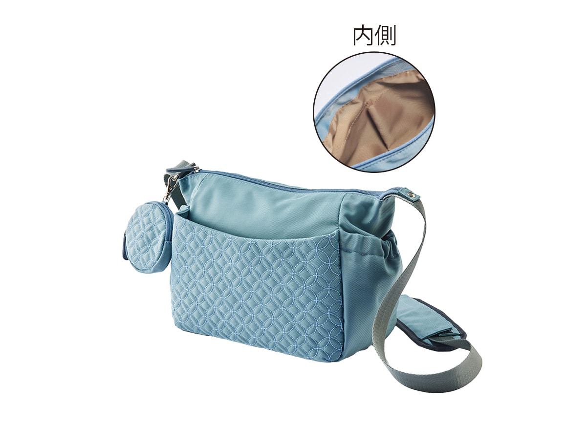 ハルメク読者と考えた トラベルショルダーバッグ(M) ハルメク読者と考えた トラベルショルダーバッグ(M)