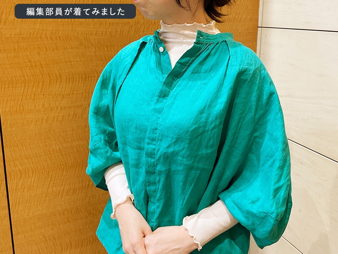 ハルメク ヘルスプラス・綿100%やわらかリブインナー(ハイネック長袖) ハルメク ヘルスプラス・綿100%やわらかリブインナー(ハイネック長袖)