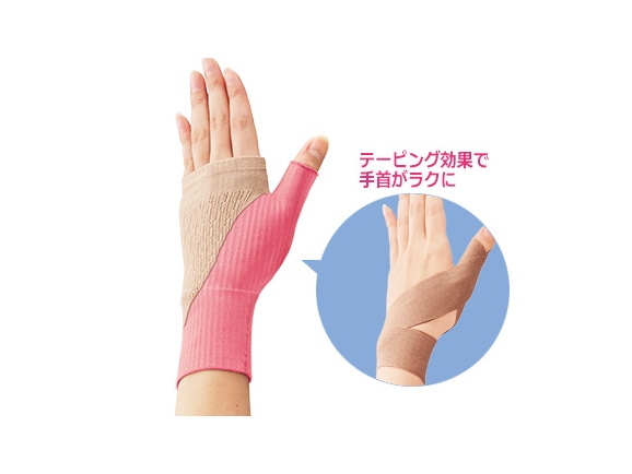 腱鞘サポーター着圧磁気らーく メッシュタイプ 腱鞘サポーター着圧磁気らーく メッシュタイプ
