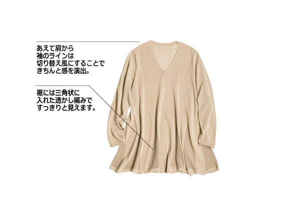 ホールガーメント(R)ロングカーディガン ホールガーメント(R)ロングカーディガン