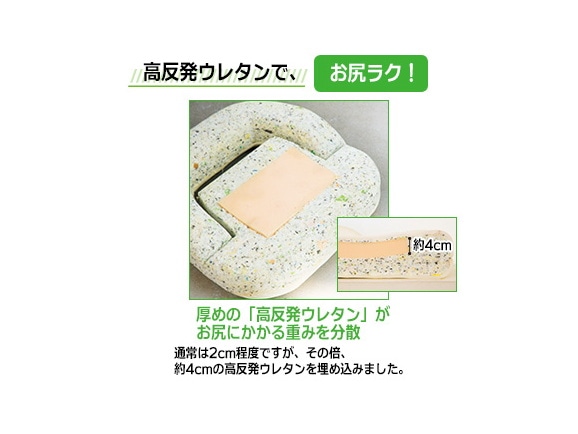 ハルメク 私の腰尻(こしり)ラク座(専用カバー付き) ハルメク 私の腰尻(こしり)ラク座(専用カバー付き)