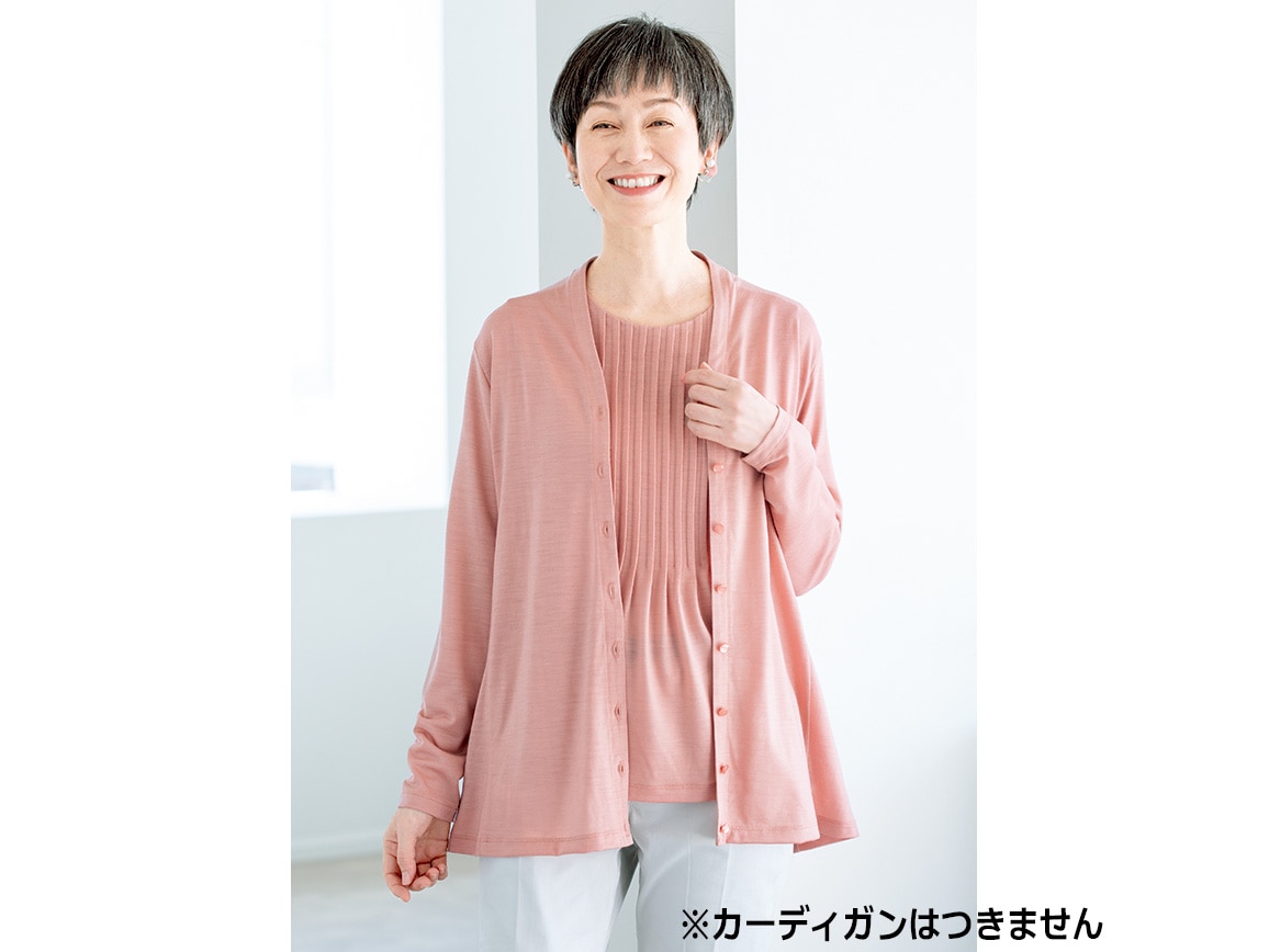 春衣タックプルオーバー 春衣タックプルオーバー