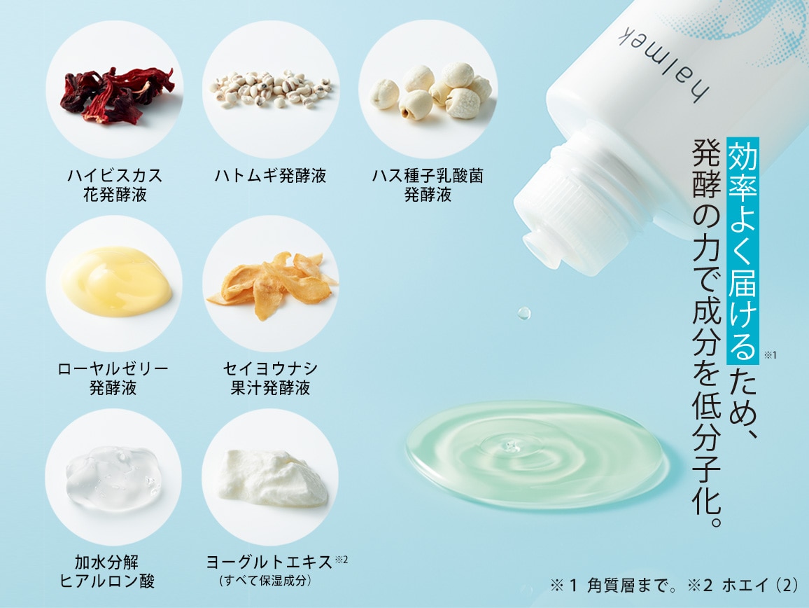 「定期おトク便」ハルメク　薬用ホワイトニング化粧水（詰め替え用）２個組　９０日コース