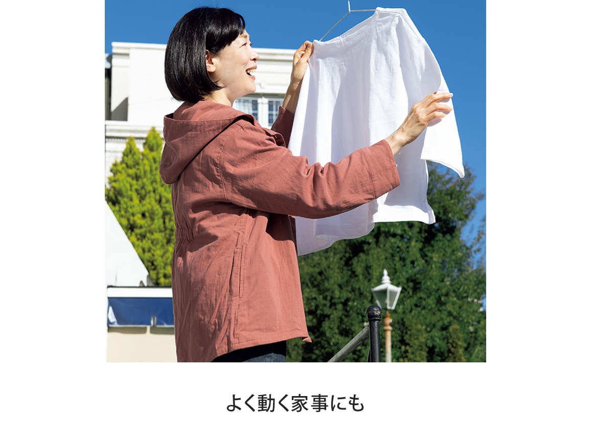 ストレッチガーゼUVカットパーカー ストレッチガーゼUVカットパーカー