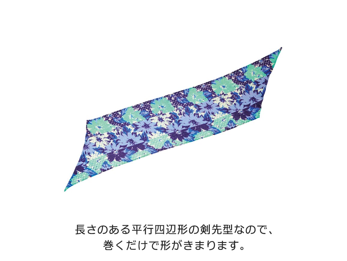 ガーゼカシミヤ変形スカーフ ガーゼカシミヤ変形スカーフ