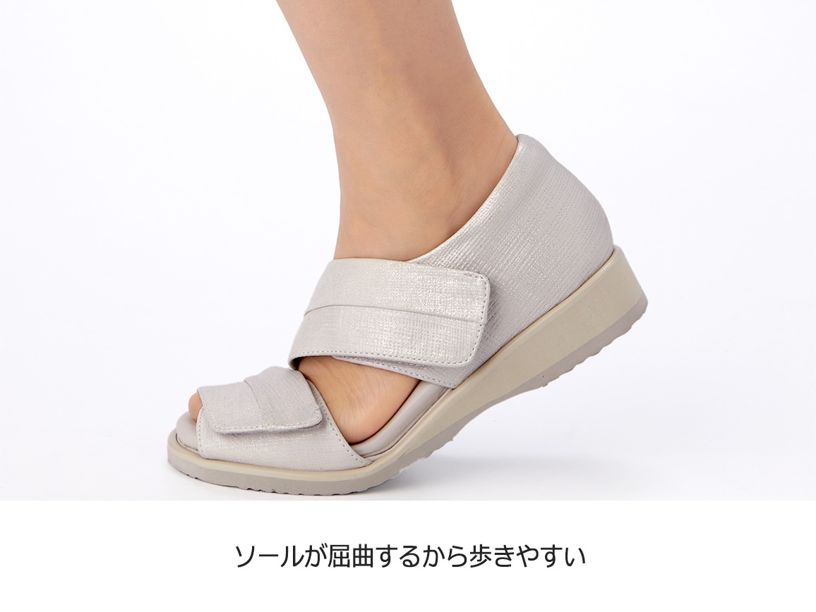 ハルメク ダブルベルトサンダル ハルメク ダブルベルトサンダル