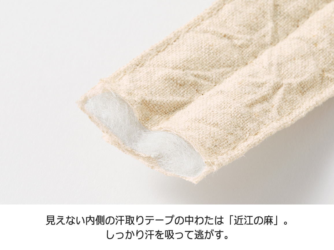 コットンリネン 風通る涼やか小顔帽子 コットンリネン 風通る涼やか小顔帽子