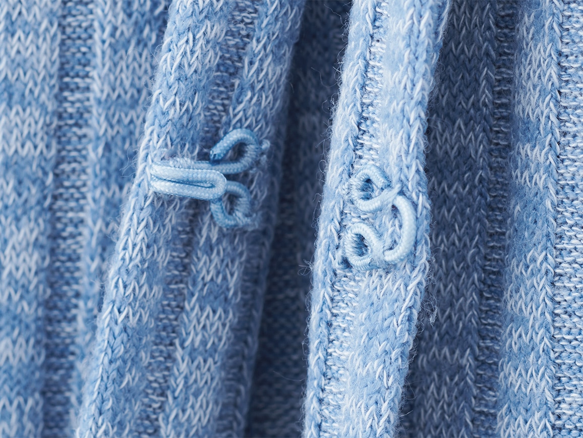 メランジ調MIXリブカーディガン メランジ調MIXリブカーディガン