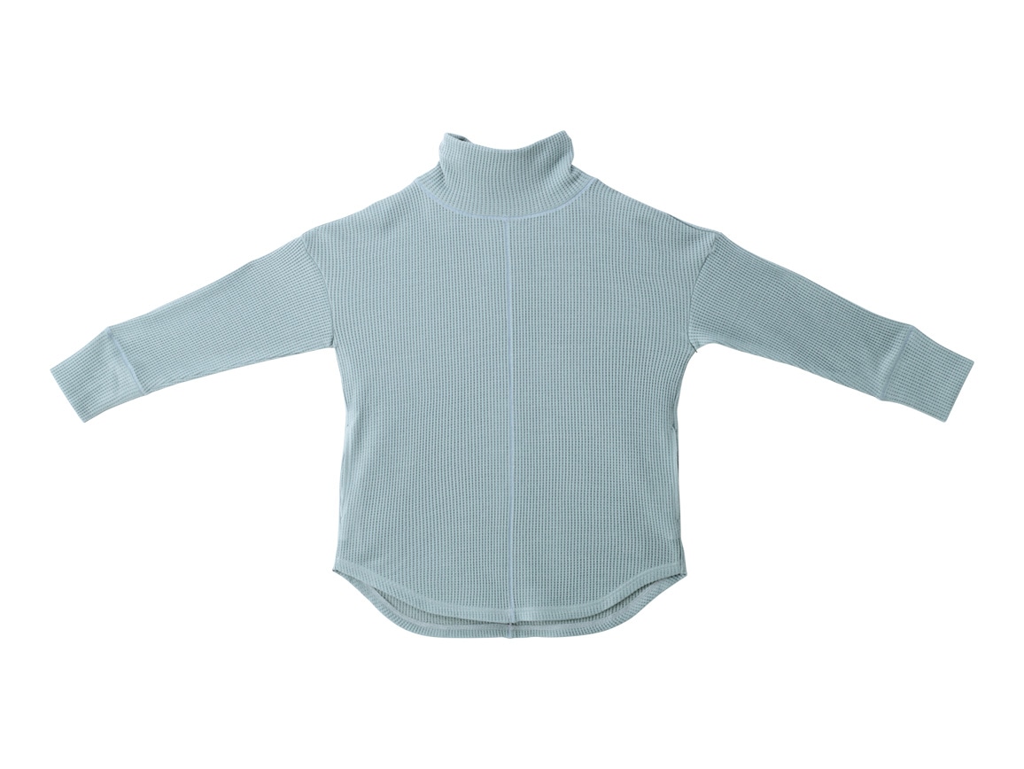 あったかワッフルゆったりチュニック あったかワッフルゆったりチュニック