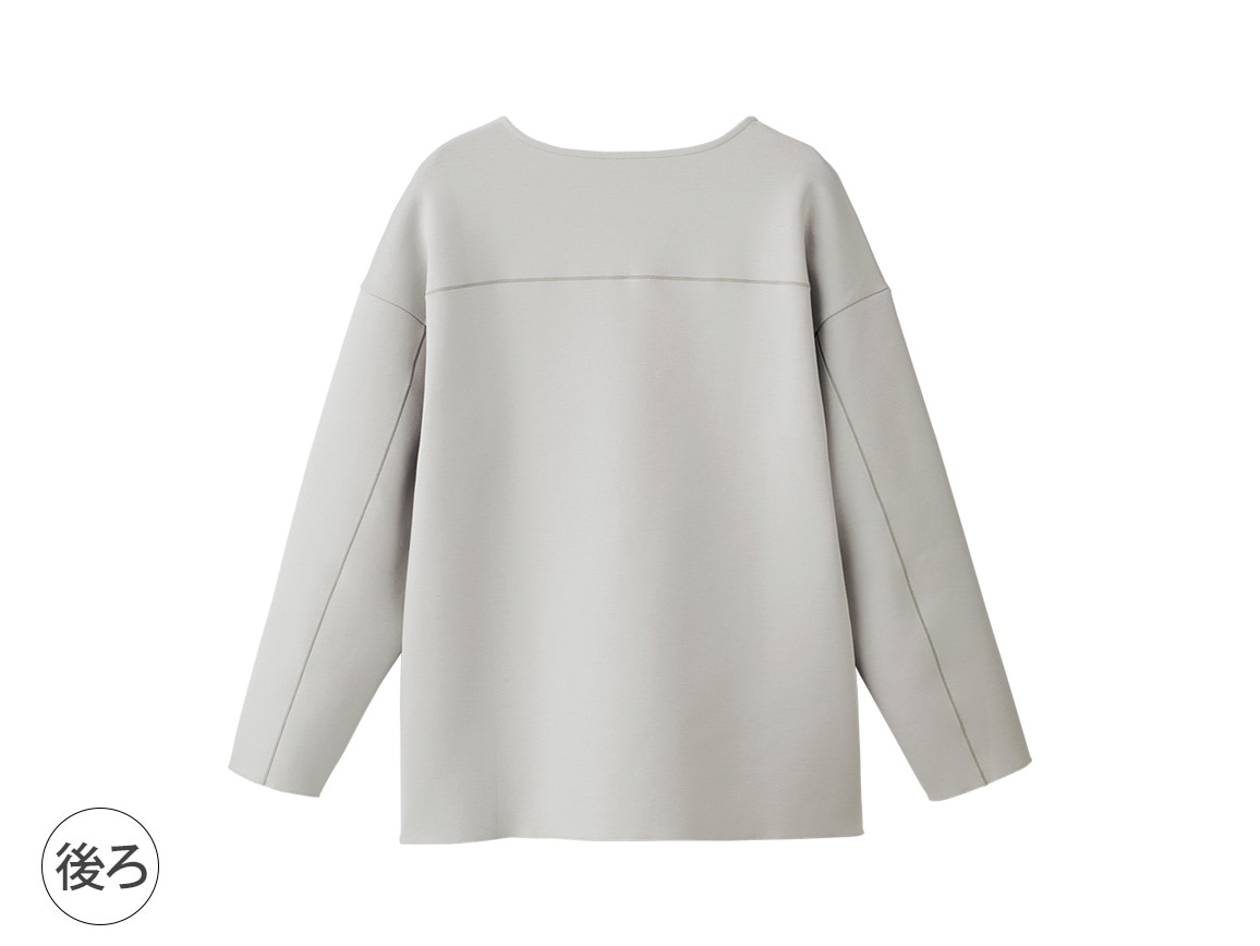 綿混つや見えプルオーバー 綿混つや見えプルオーバー