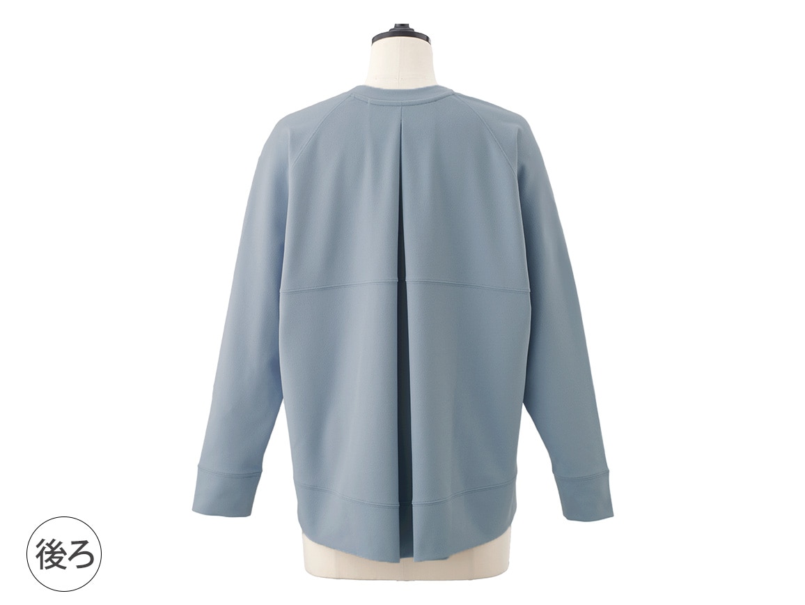 きれい見えスリット入りトレーナー きれい見えスリット入りトレーナー