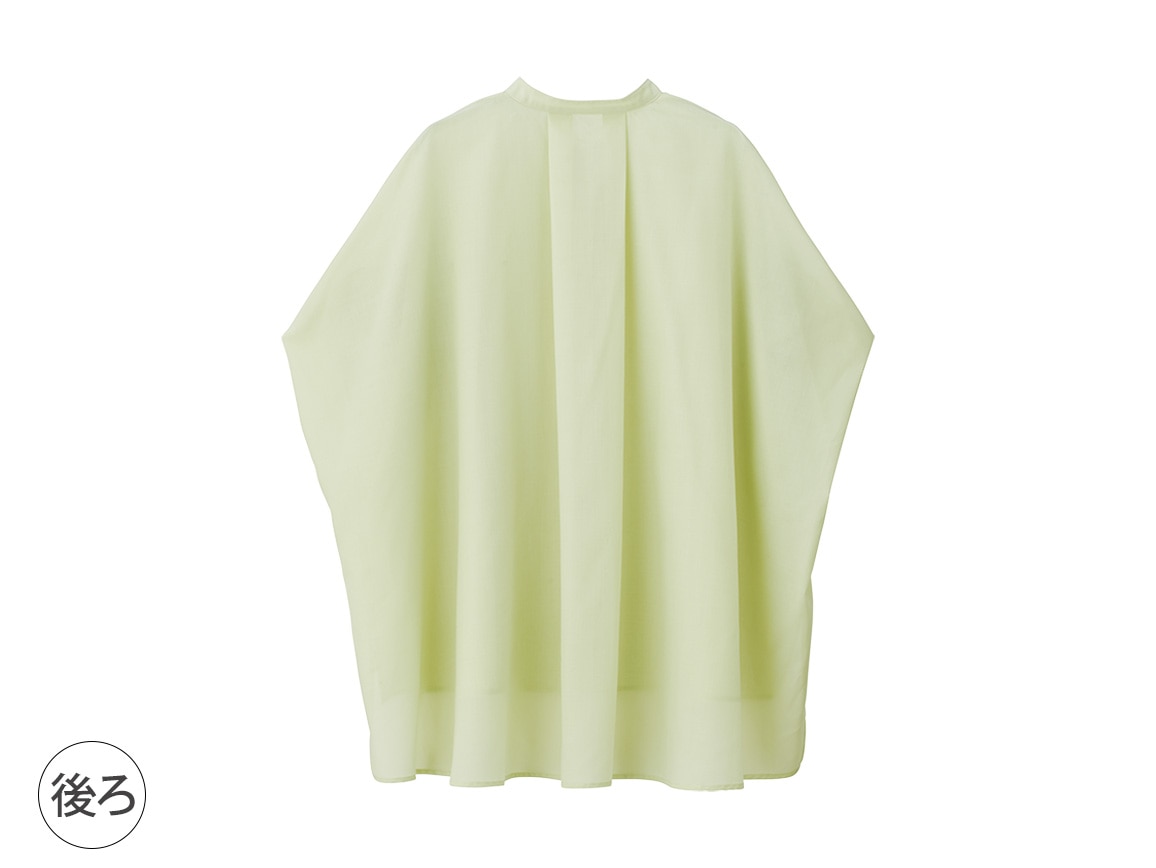 ミスキョウコ・折り返しタック袖ふんわりブラウス ミスキョウコ・折り返しタック袖ふんわりブラウス