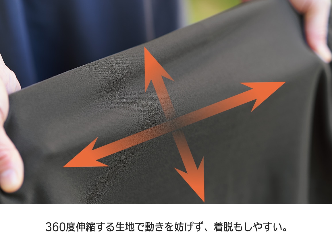 ガーデニングにも使える撥水ワンピース ガーデニングにも使える撥水ワンピース