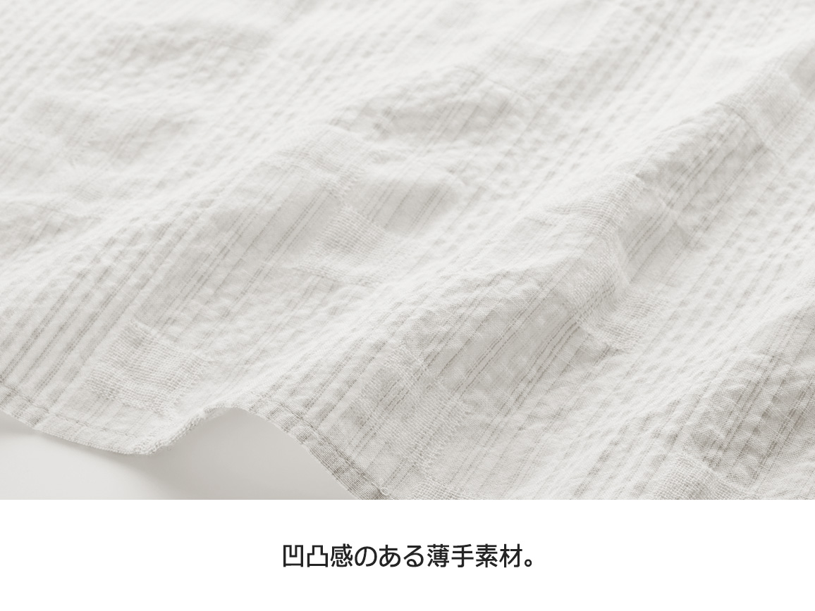 コットンドビーシャーリングピンタックブラウス コットンドビーシャーリングピンタックブラウス