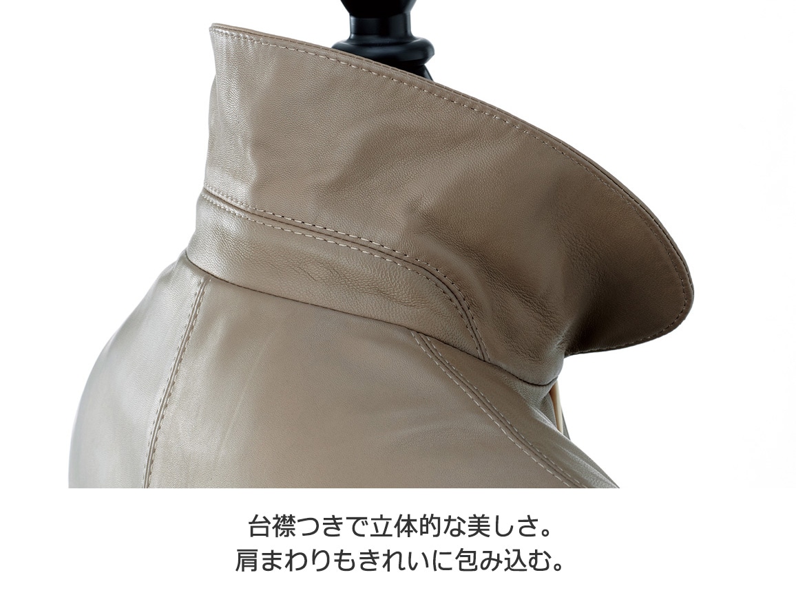 レザージャケット  ジュンコシマダ 49AV．ジュンコシマダ・ジップアップジャケット(38_38（9