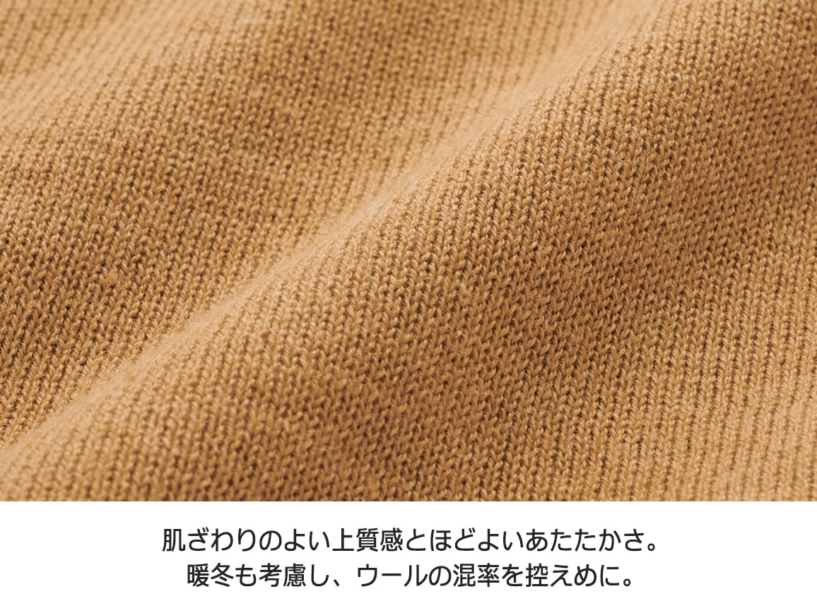 ふくれジャカードセーター ふくれジャカードセーター