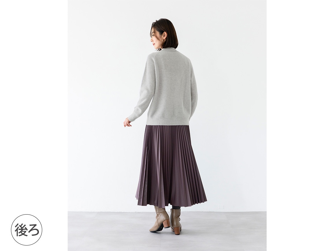 カシミヤハイネックセーター カシミヤハイネックセーター