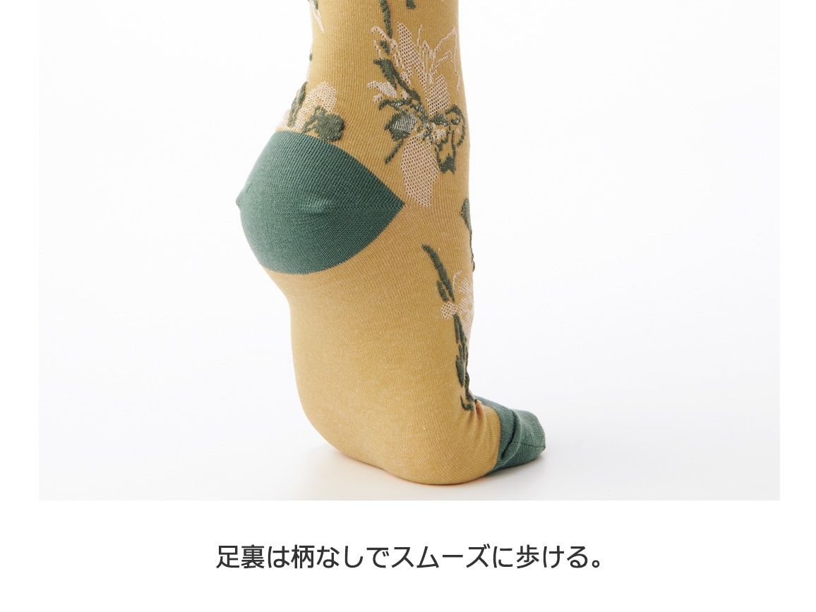 コーデ靴下4足セット(花柄・フロート柄) コーデ靴下4足セット(花柄・フロート柄)