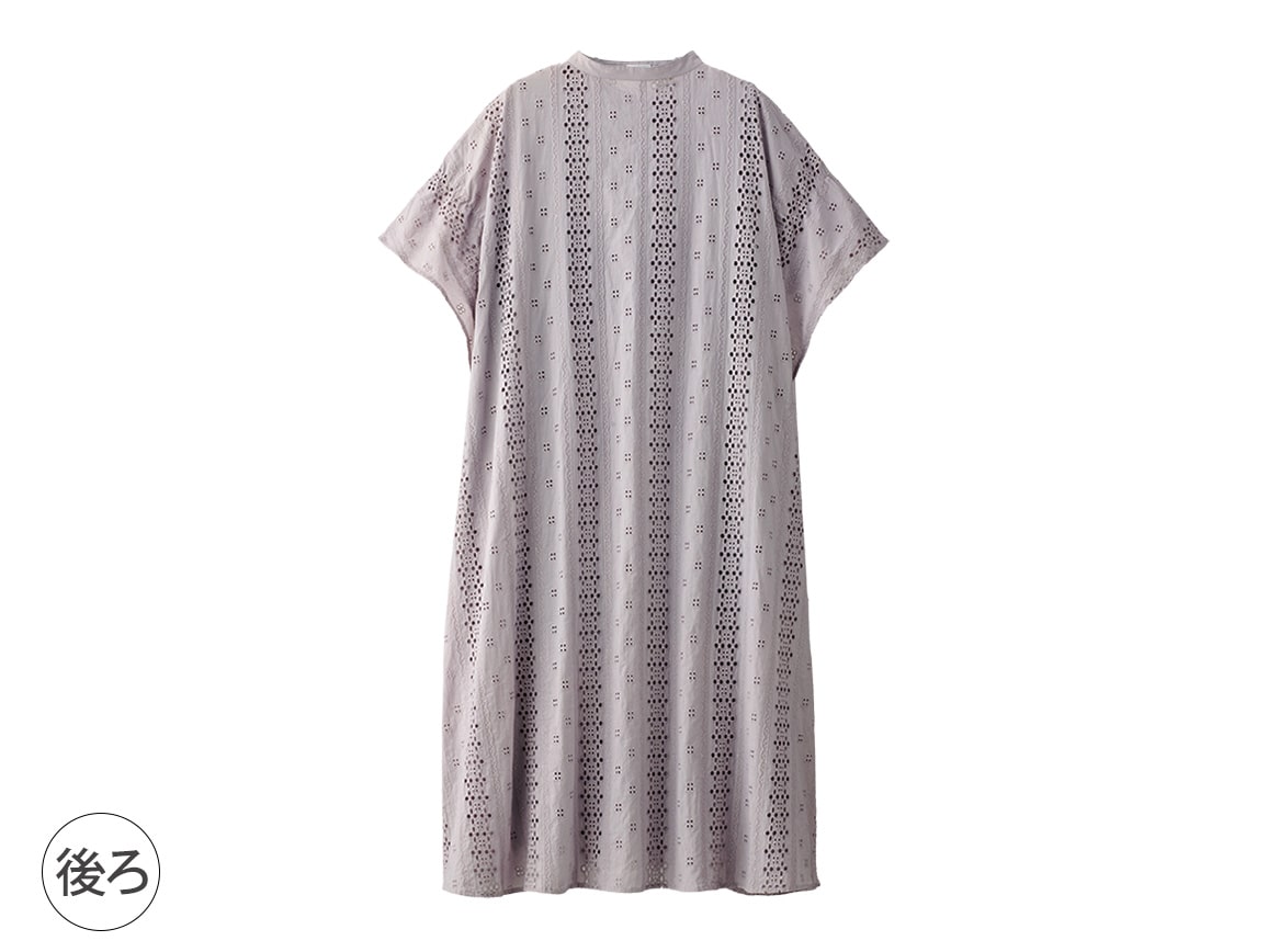 【先行】総レースカフタン風ワンピース 【先行】総レースカフタン風ワンピース