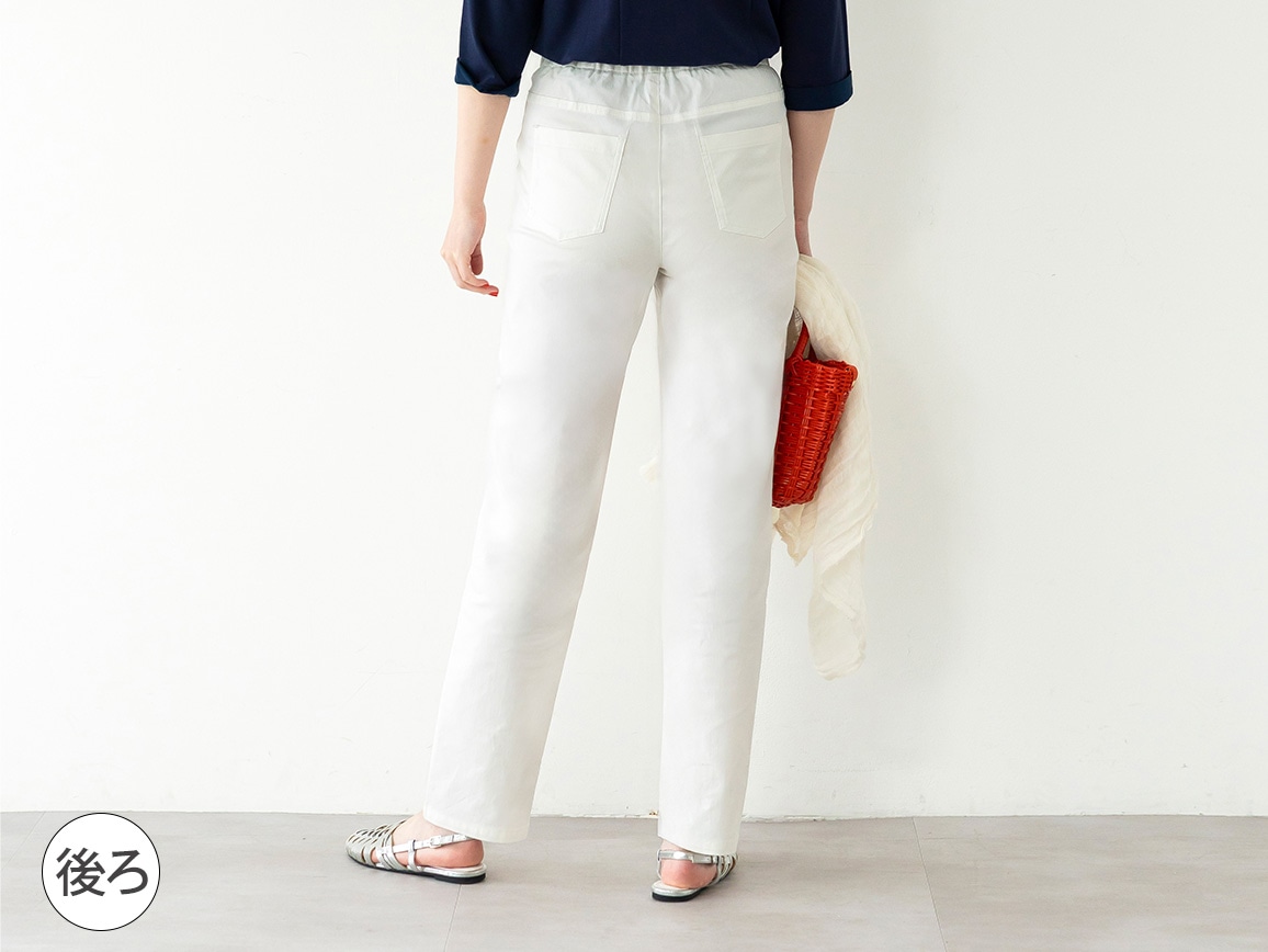 【先行】涼感ストレッチストレートパンツ 【先行】涼感ストレッチストレートパンツ