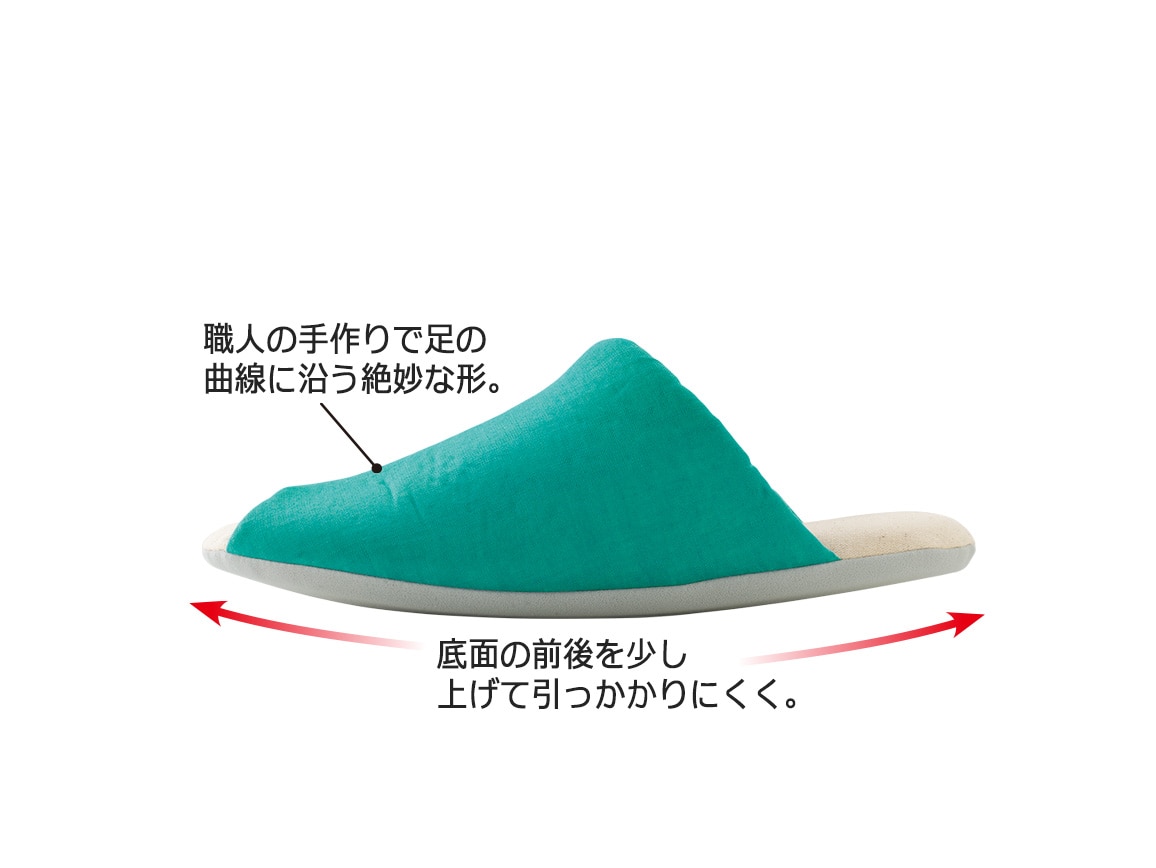 ラクちんスリッパ(さらさらフィットリネン) ラクちんスリッパ(さらさらフィットリネン)