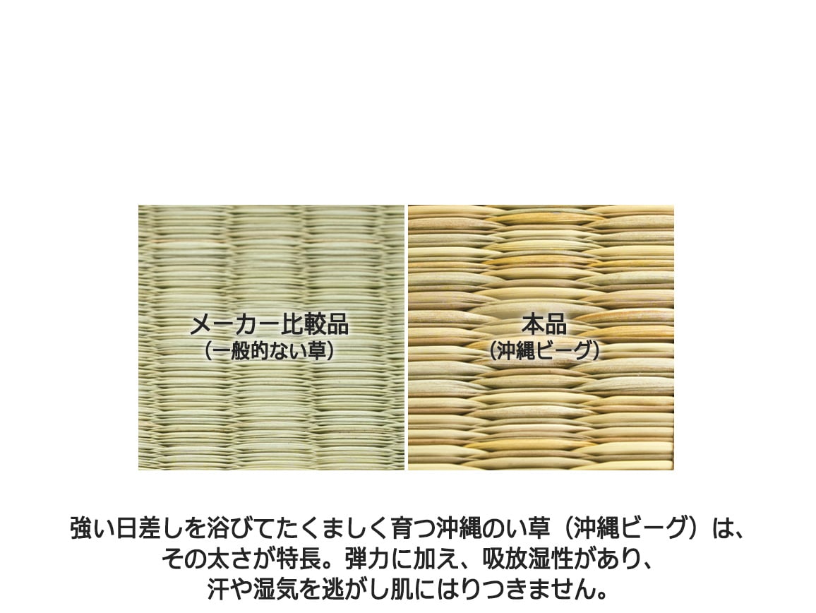 沖縄ビーグの寝ござ(88×200cm) 沖縄ビーグの寝ござ(88×200cm)