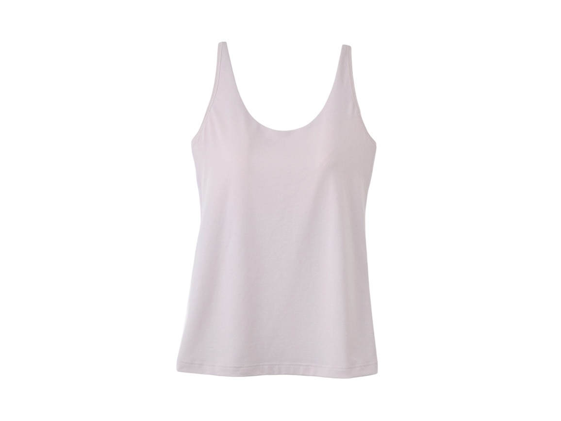 ハルメク ヘルスプラス・カップ付きタンクトップ(しっとり綿混) ハルメク ヘルスプラス・カップ付きタンクトップ(しっとり綿混)