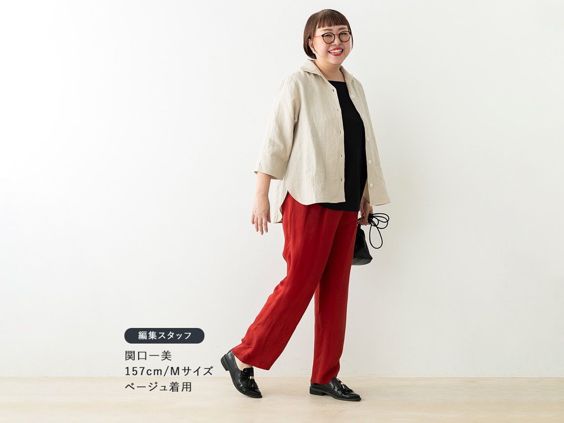 襟デザインリネンブラウスジャケット 襟デザインリネンブラウスジャケット