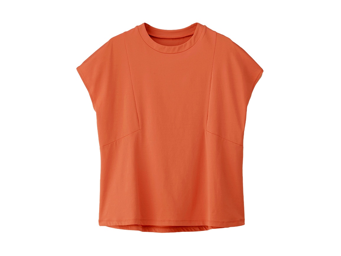 オーガニックコットンプルオーバー(フレンチスリーブ) オーガニックコットンプルオーバー(フレンチスリーブ)