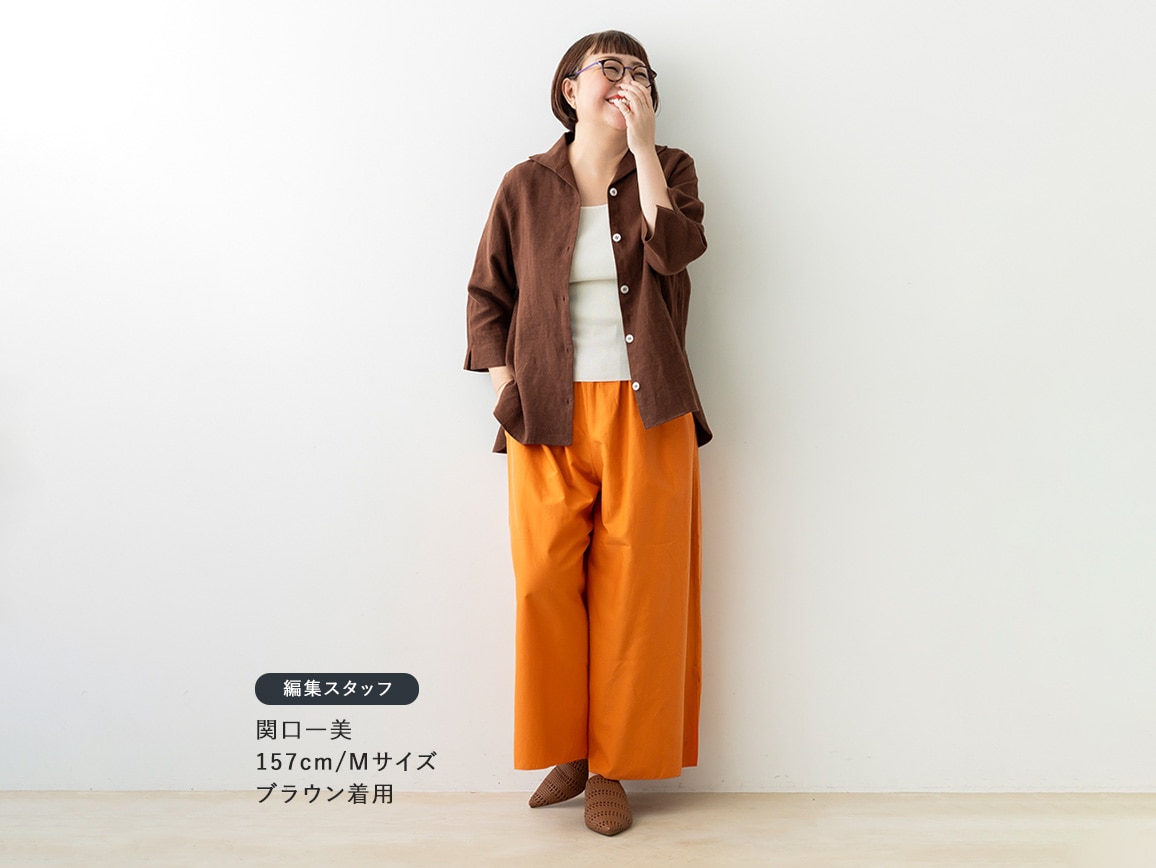 襟デザインリネンブラウスジャケット 襟デザインリネンブラウスジャケット