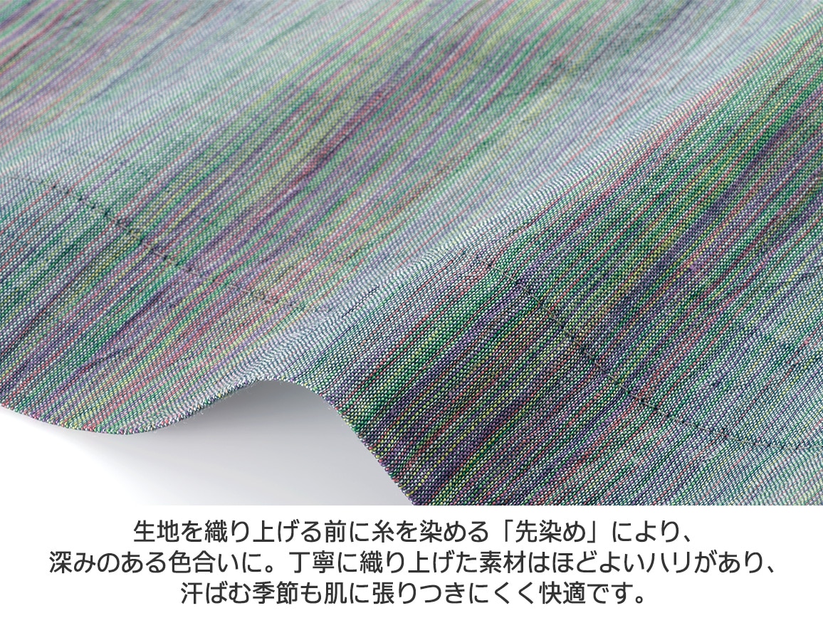 【先行】滋賀近江の麻ポケットデザインシャツジャケット 【先行】滋賀近江の麻ポケットデザインシャツジャケット