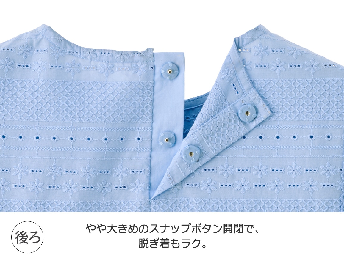 総レースつかいTブラウス 総レースつかいTブラウス