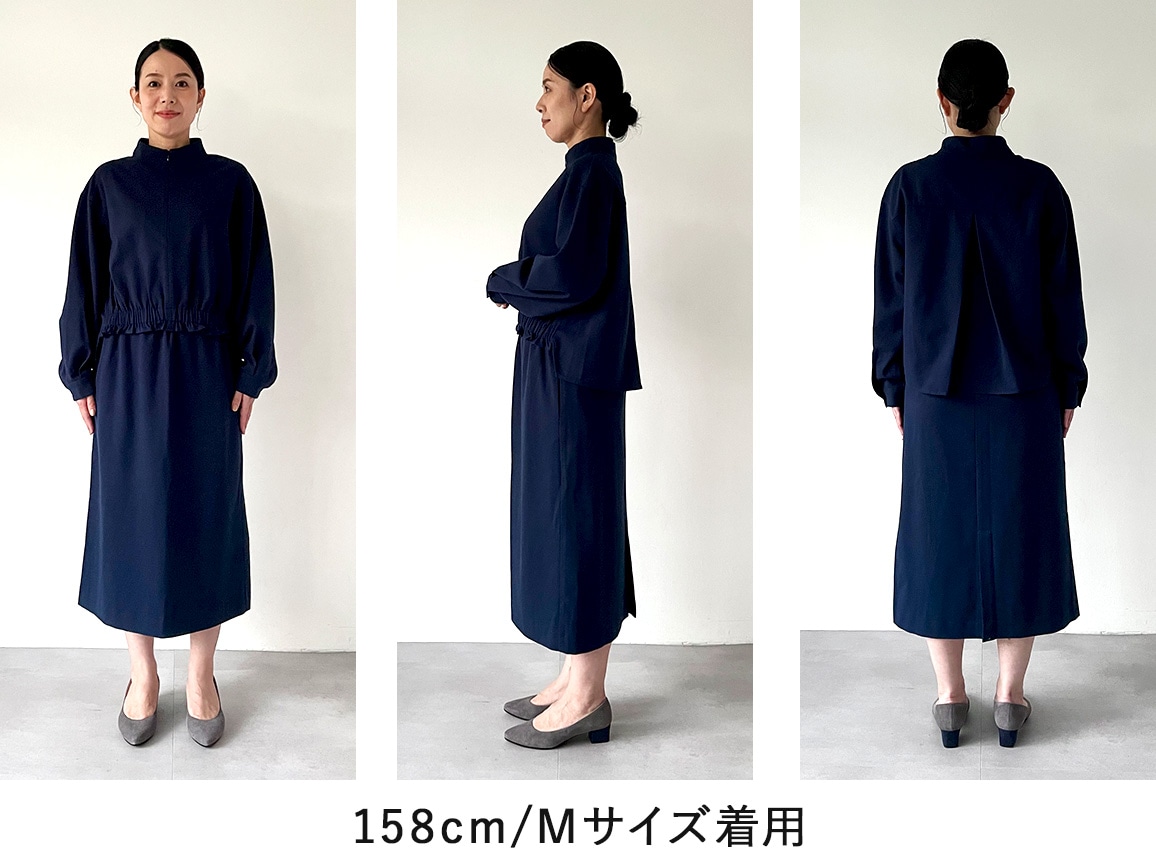 ワンピース見えセットアップ ワンピース見えセットアップ