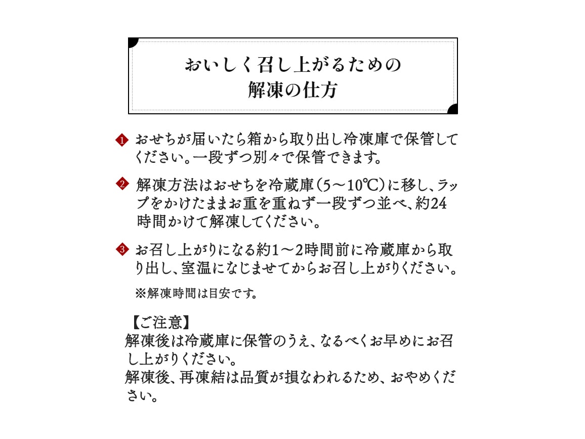 ハルメクのおせち「煌」(3人前) ハルメクのおせち「煌」(3人前)