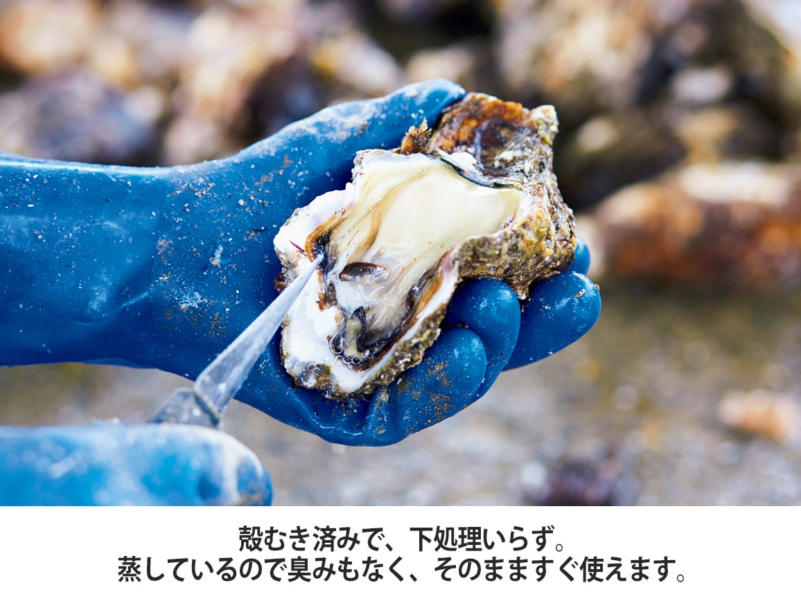 お徳用 広島県産冷凍蒸し牡蠣(1袋) お徳用 広島県産冷凍蒸し牡蠣(1袋)