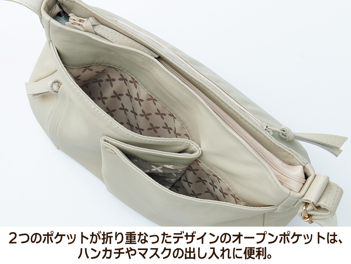 シープレザー軽量ショルダー シープレザー軽量ショルダー