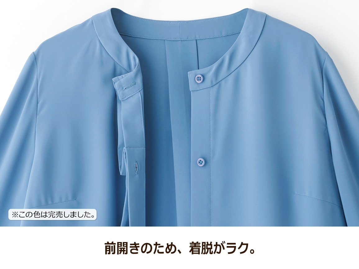 ボウタイ風ブラウス ボウタイ風ブラウス