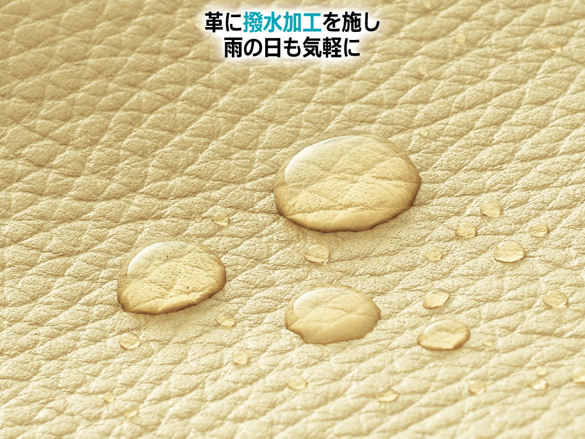 日本製 ガバッと見やすい撥水牛革ショルダーバッグ 日本製 ガバッと見やすい撥水牛革ショルダーバッグ
