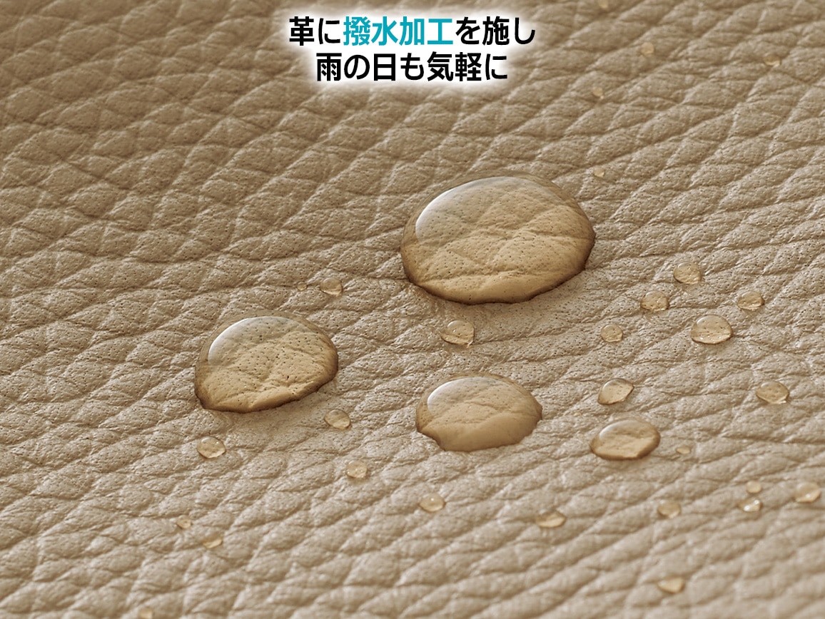 日本製 ガバッと見やすい撥水牛革ショルダーバッグ【広告商品】 日本製 ガバッと見やすい撥水牛革ショルダーバッグ【広告商品】