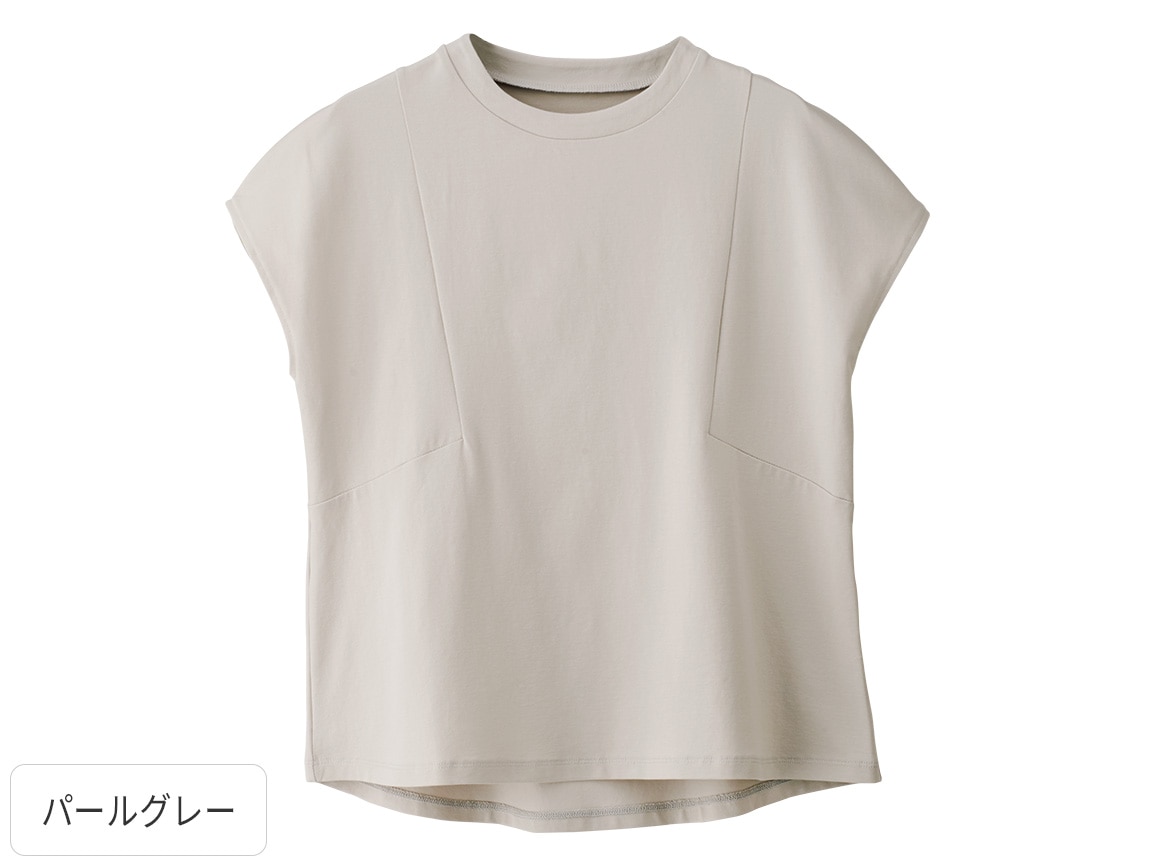 オーガニックコットンプルオーバー(フレンチスリーブ) オーガニックコットンプルオーバー(フレンチスリーブ)