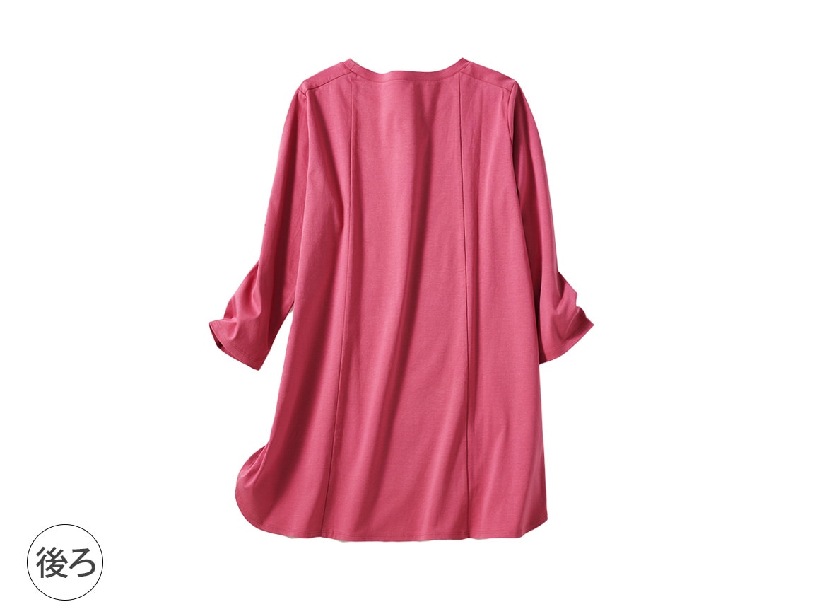 コットンシャツテイルチュニック【広告商品】 コットンシャツテイルチュニック【広告商品】