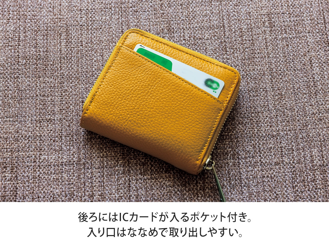 ガバッと開いて小銭が見やすい牛革手乗り財布【広告商品】(61_ブルー