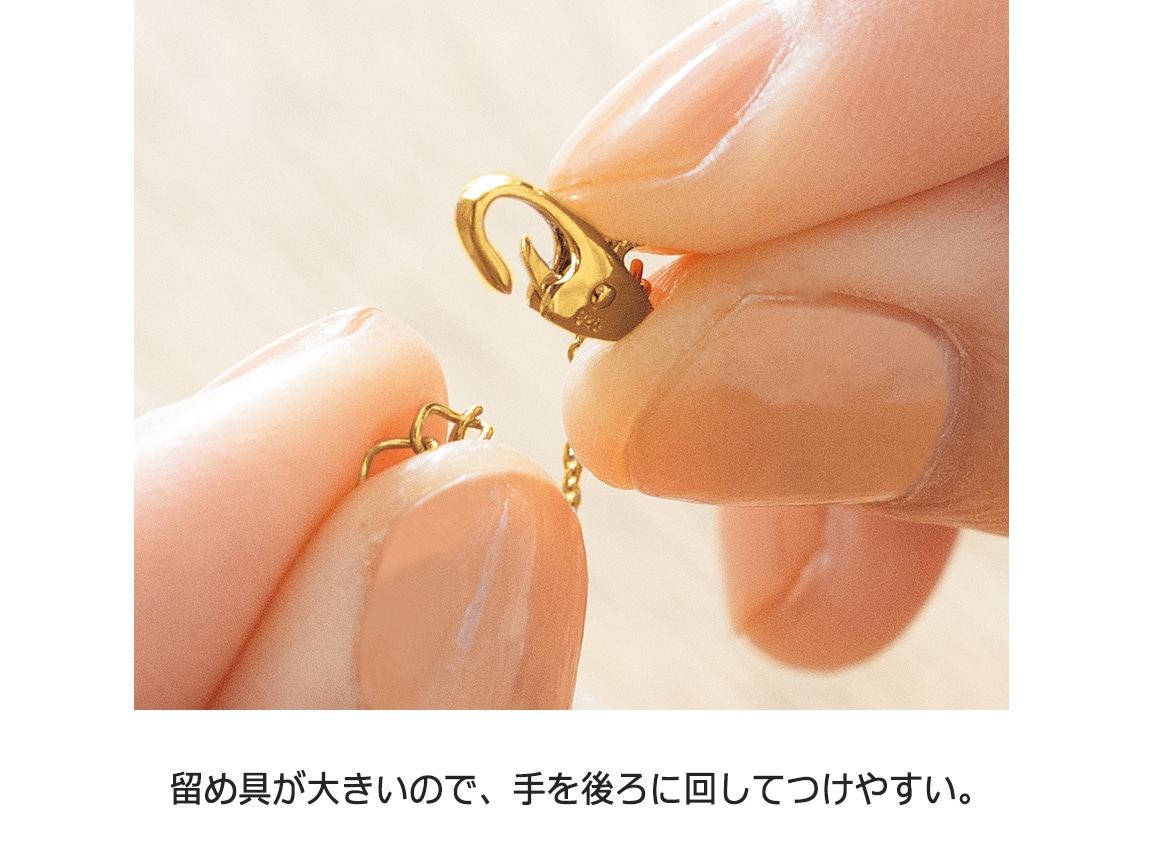 クロスフォー(R) スマイル ネックレス クロスフォー(R) スマイル ネックレス