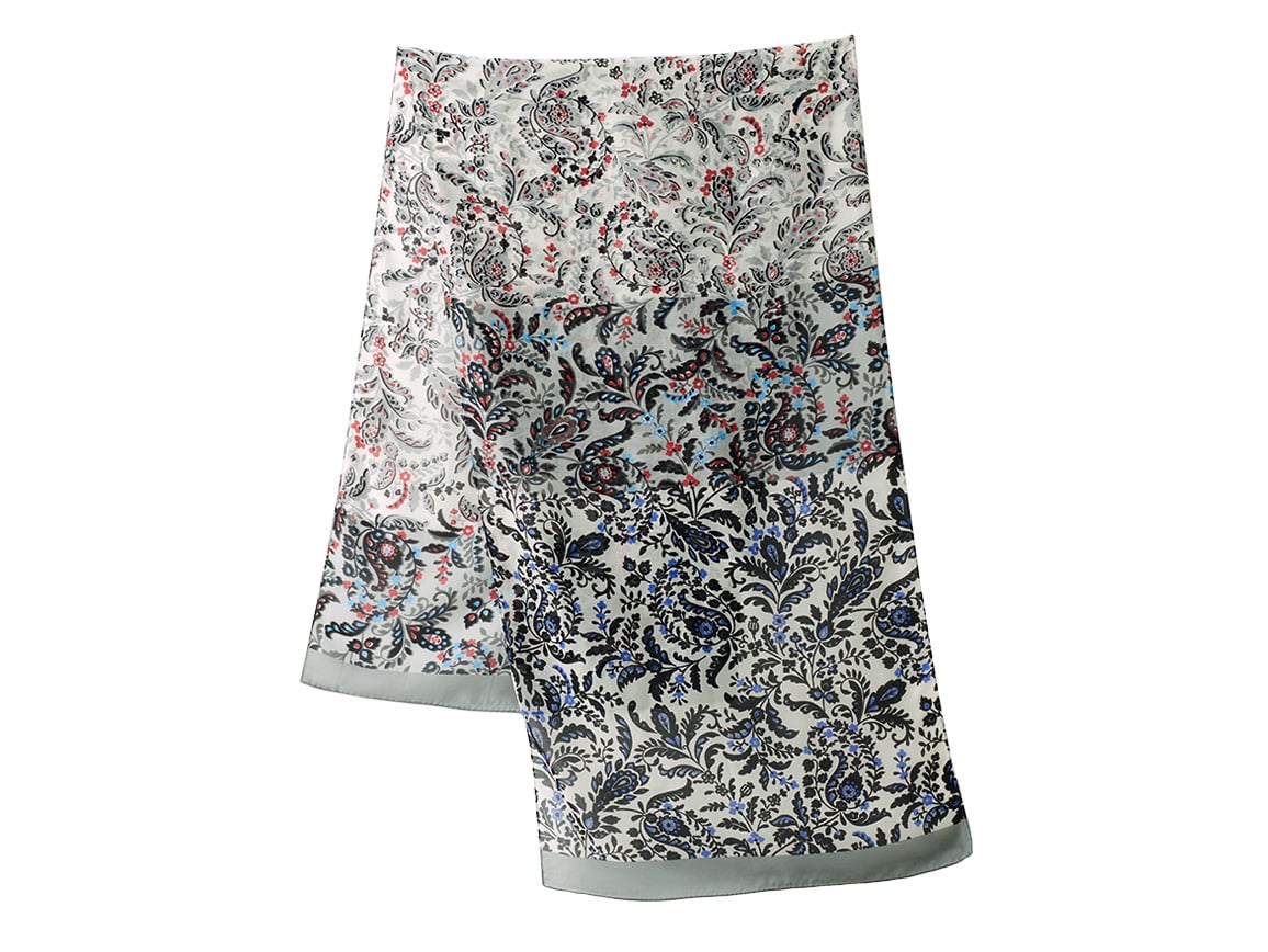 洗濯機で洗えるシルクローンスカーフ 洗濯機で洗えるシルクローンスカーフ