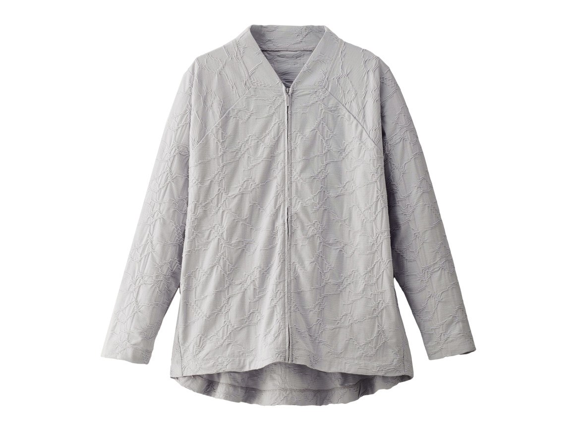 ジャカードジップブルゾン ジャカードジップブルゾン