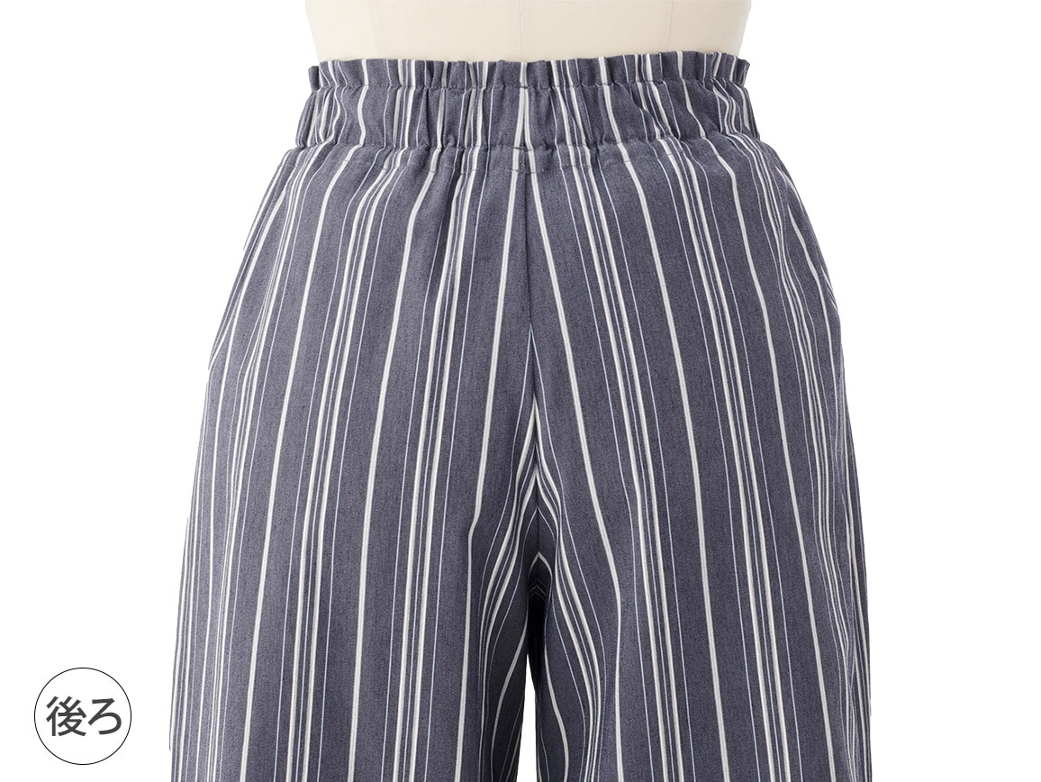 ドロストイージーストライプパンツ ドロストイージーストライプパンツ