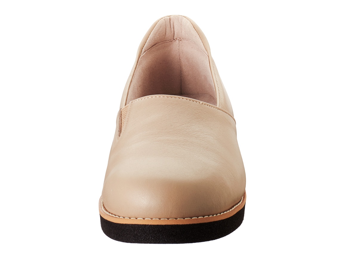 ハルメク 牛革シンプルスリッポン ハルメク 牛革シンプルスリッポン